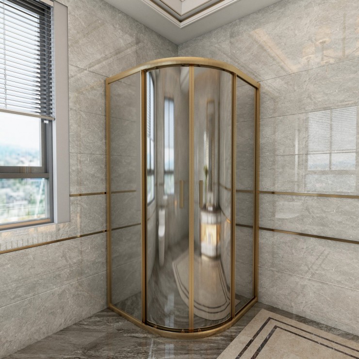 Gold Reflekte Duşakabin